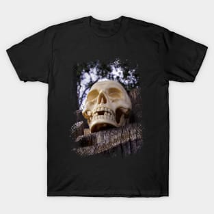 Skull in the woods T-Shirt